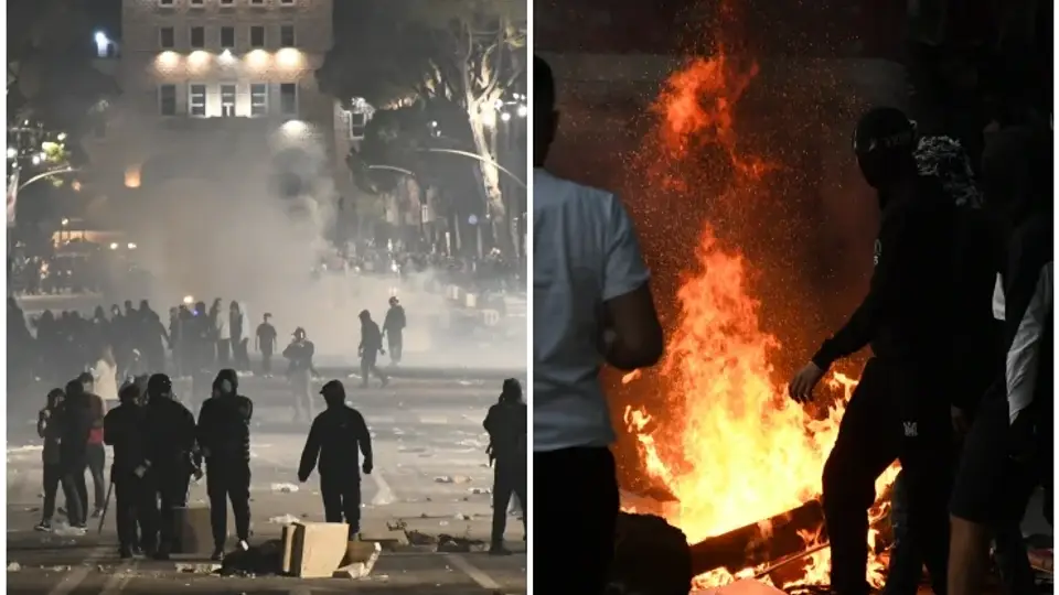 Arnavutluk'ta öğrenciler eğitim koşulları için sekiz gündür eylemde