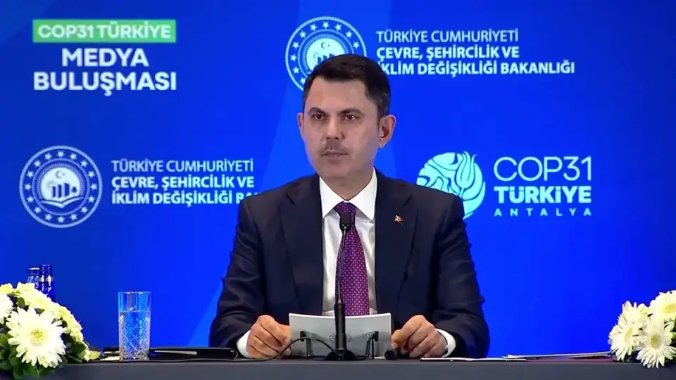 Bakan Kurum: "İklim Değişikliği Asıl Büyük Kriz"