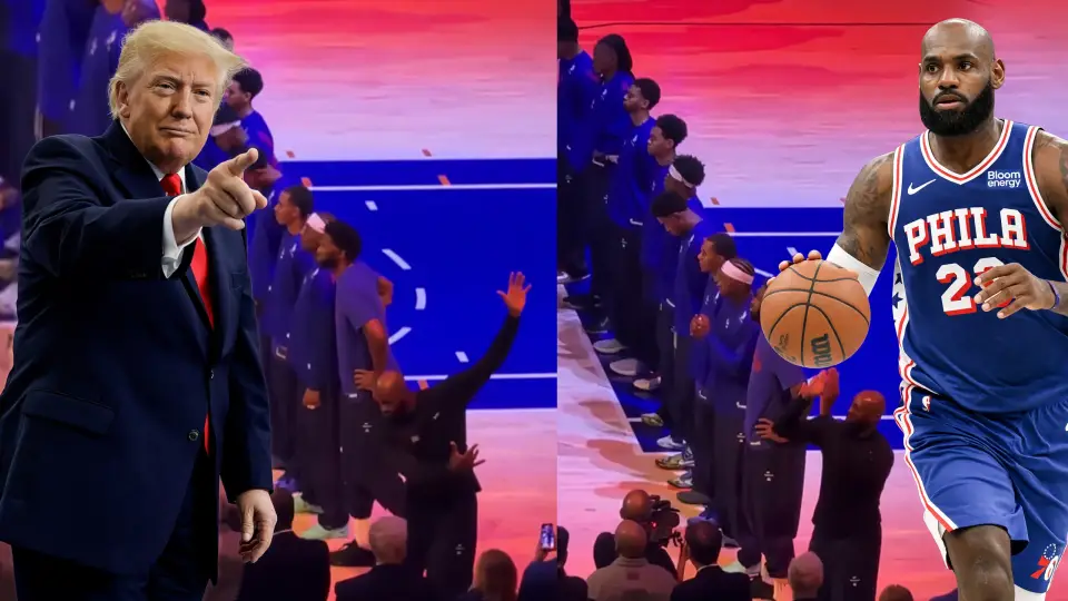 Trump, LeBron James'in milli marşa saygısız davrantığını iddia etti