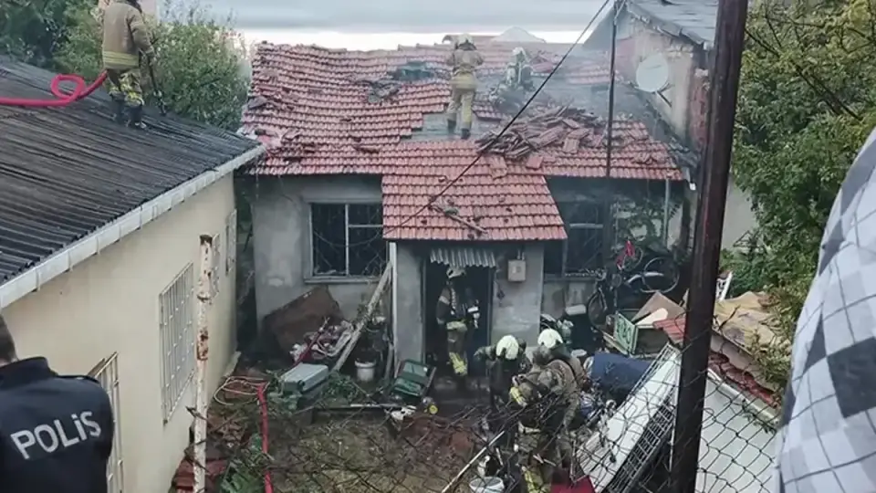 Maltepe'de yangında 11 yaşındaki çocuk hayatını kaybetti