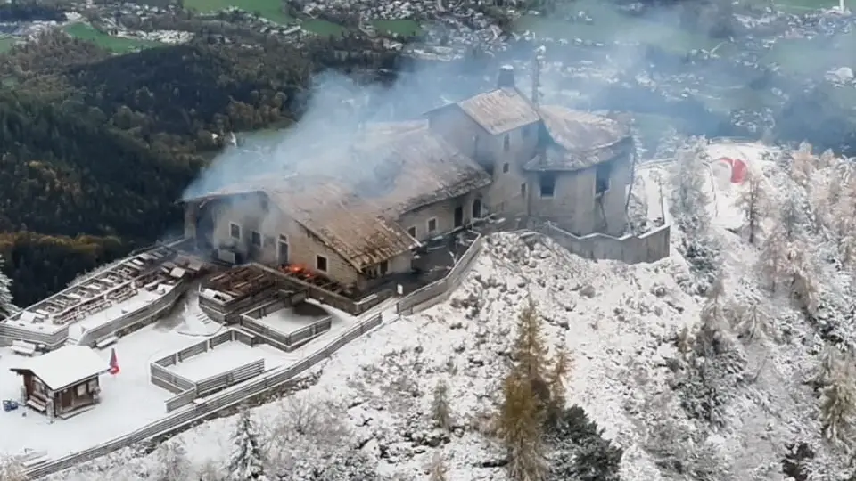 Hitler'in Kartal Yuvası'nda yangın çıktı