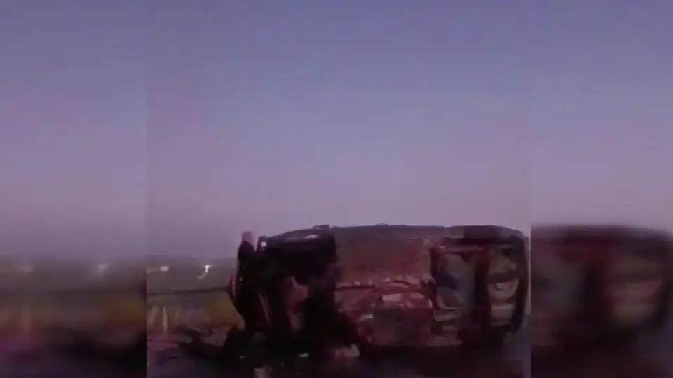 Ankara Polatlı'da kafa kafana çarpışan otomobillerde 3 ölü, 4 yaralı