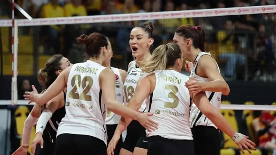 VakıfBank Galatasaray Daikin'i 3-0 Mağlup Etti
