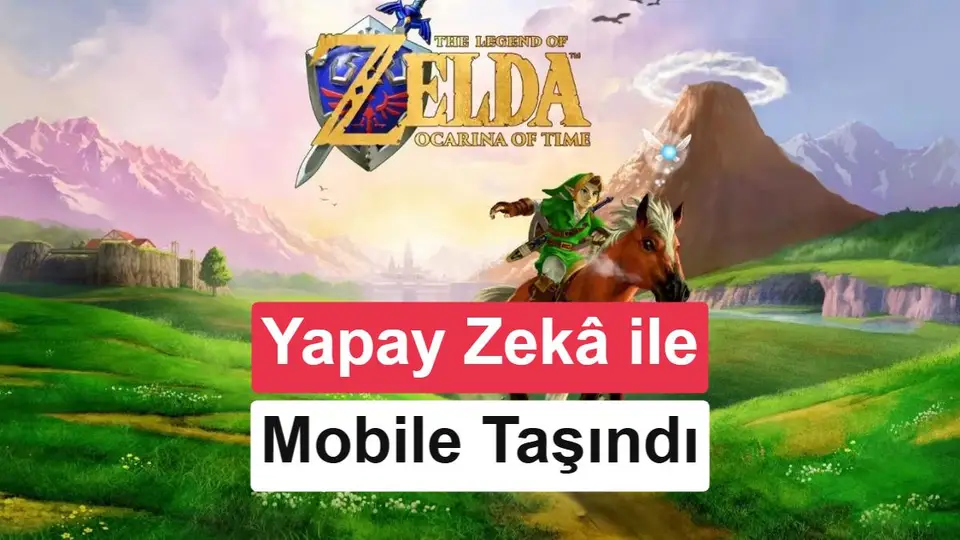 Efsane Zelda oyunu, yapay zekâ yardımıyla iPhone ve iPad'e geldi