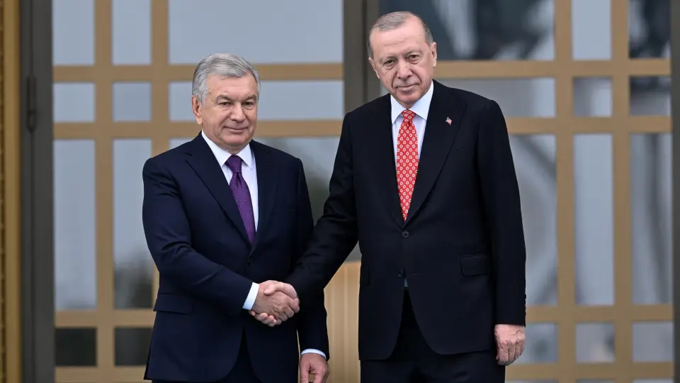 Son dakika | Başkan Erdoğan Kazakistan Cumhurbaşkanı Cömert Tokayev'i karşıladı