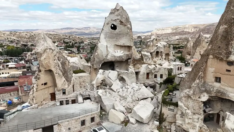 Göreme'deki Peribacası Faciasında Can Kaybı 3'e Yükseldi