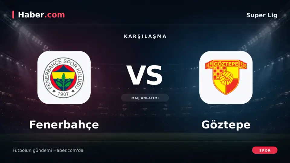 Fenerbahçe - Göztepe muhtemel ilk 11'ler | Süper Lig