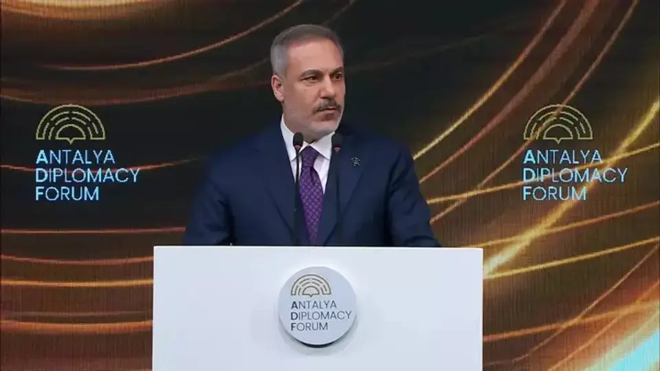 Hakan Fidan Antalya Diplomasi Forumu'nda Açıklamalarda Bulunuyor