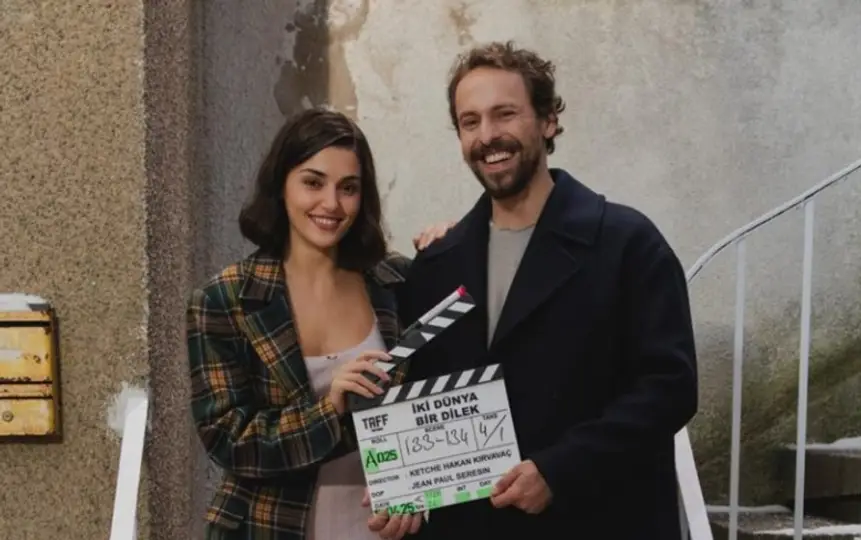 İki Dünya Bir Dilek Filminden İlk Kareler