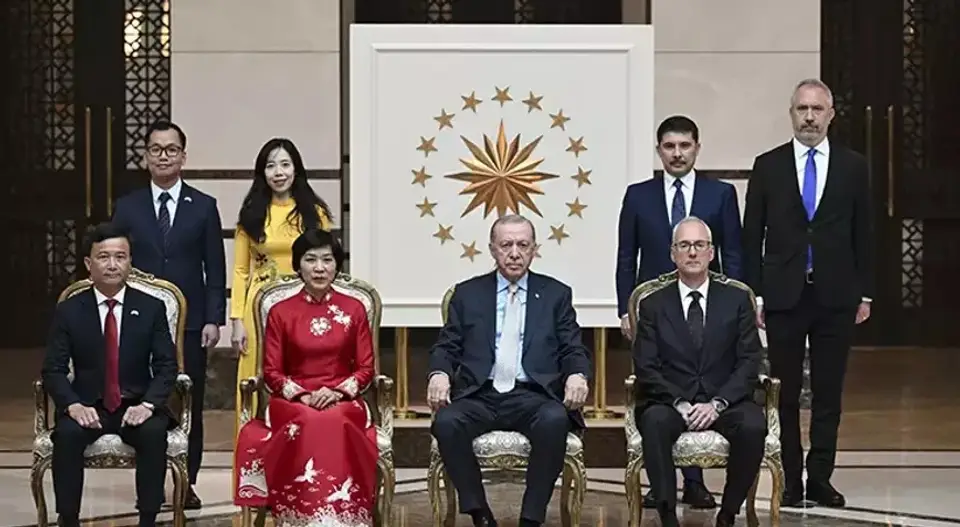Cumhurbaşkanı Erdoğan, Beş Ülkenin Yeni Büyükelçilerini Kabul Etti