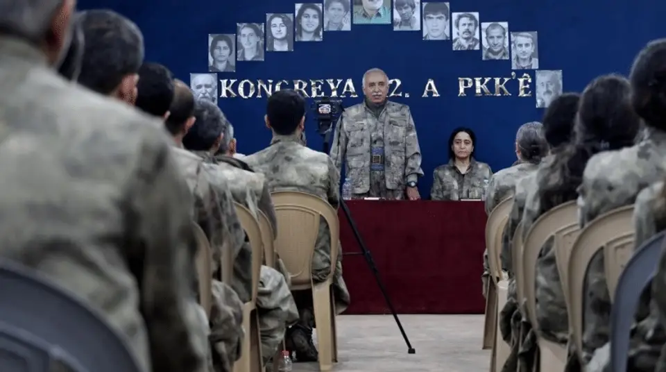 PKK'nın Fesih Kararı Aldığı Kongreden Görüntüler
