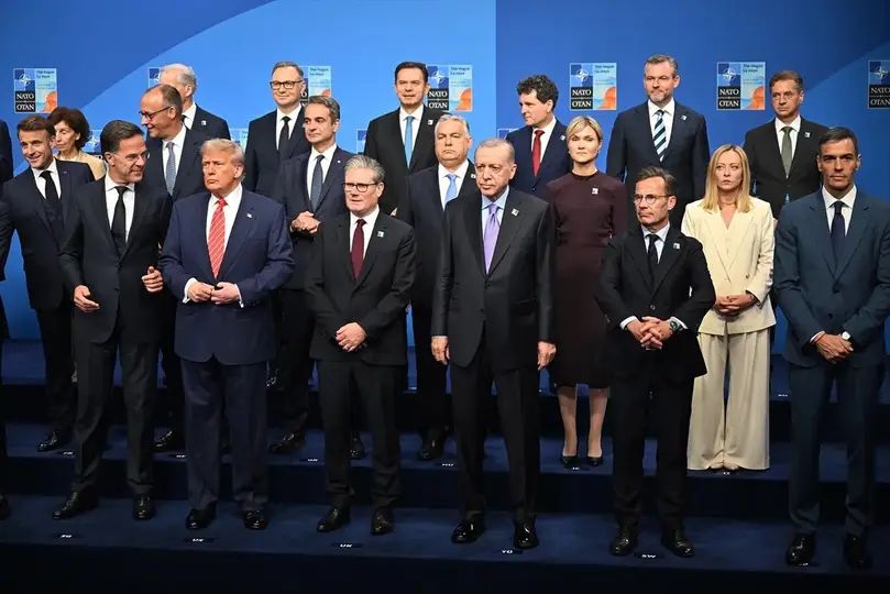NATO Liderler Zirvesi'nden Aile Fotoğrafı