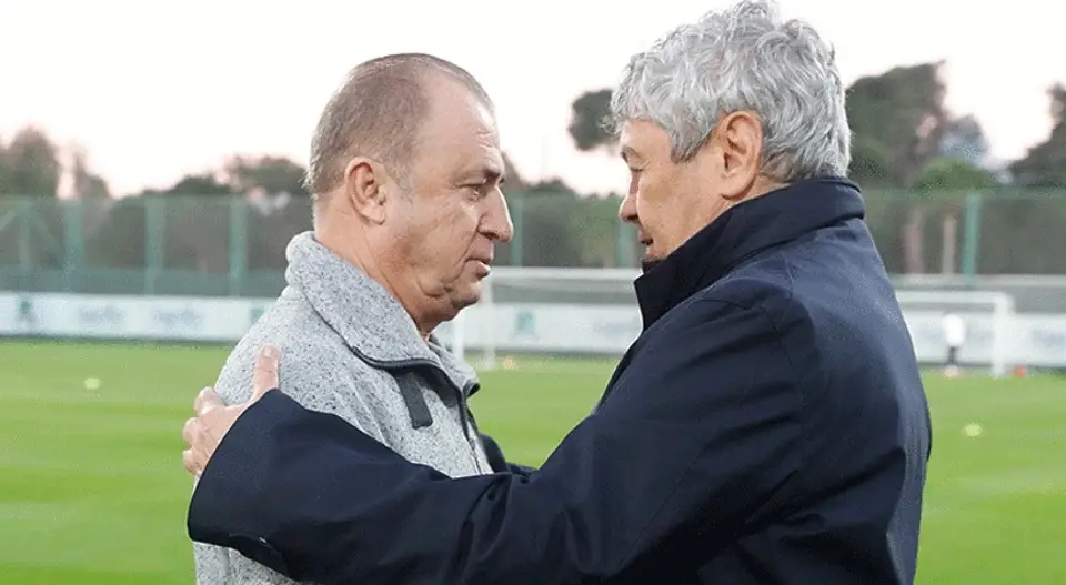 Fatih Terim'den Lucescu'ya Duygusal Veda