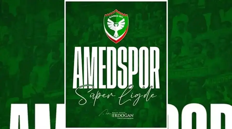 Cumhurbaşkanı Erdoğan'dan Amedspor'a Tebrik