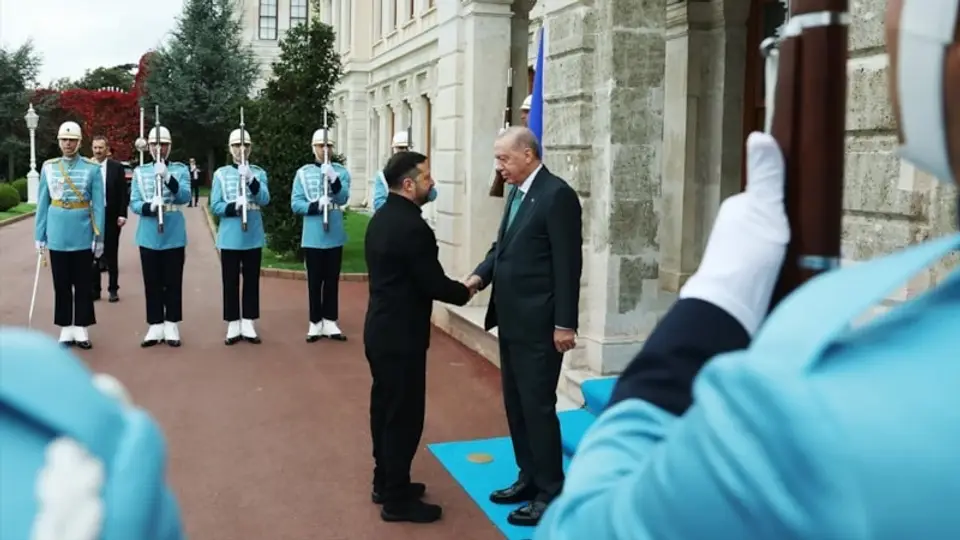 Cumhurbaşkanı Erdoğan ve Ukrayna Devlet Başkanı Zelenski'den Ortak Basın Açıklaması