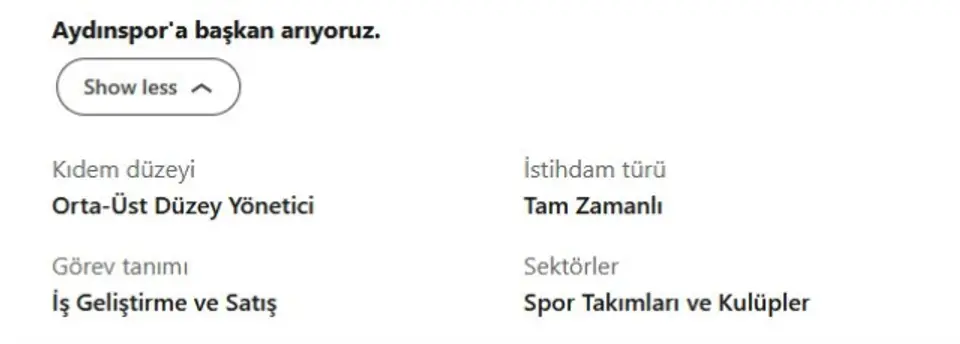 Bir zamanlar Süper Lig