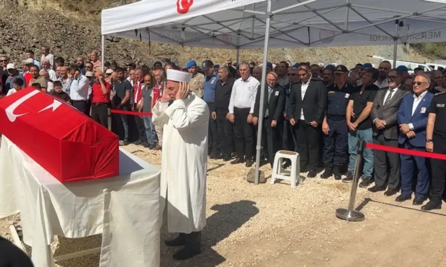 CENAZESİ MERSİN'E GETİRİLDİ