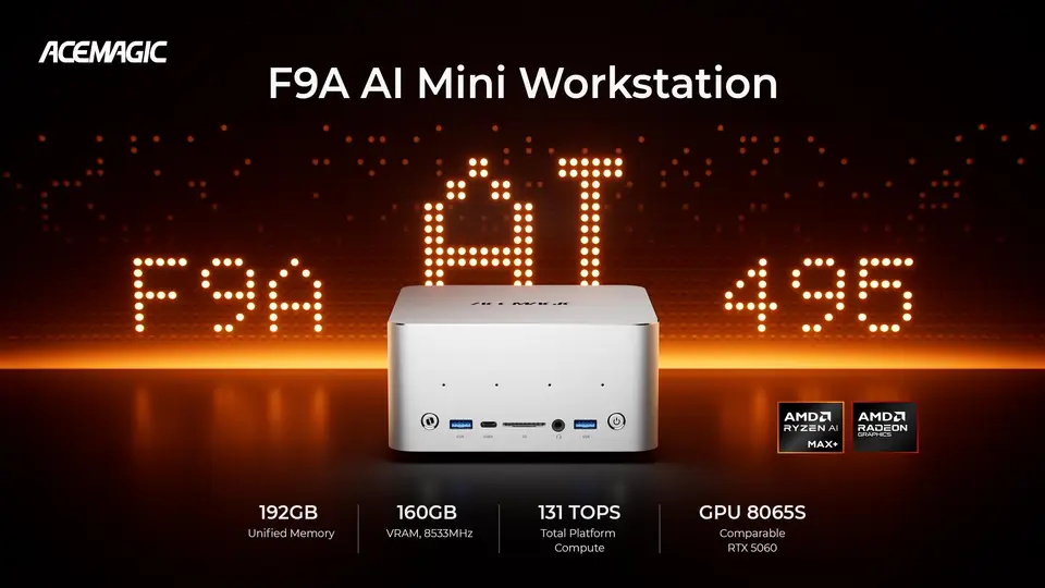 ACEMAGIC F9A Mini Workstation özellikleri
