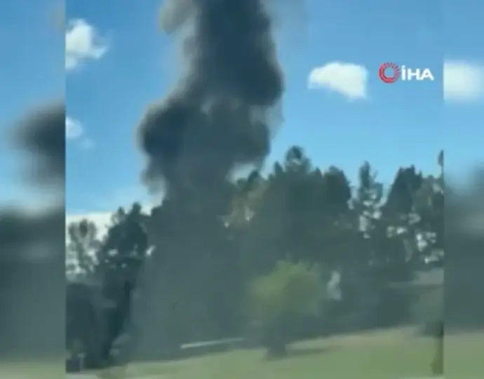 ABD ordusuna ait F-16 savaş uçağı düştü