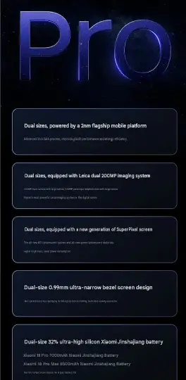 Xiaomi 18 Pro Serisi 23 Eylül
