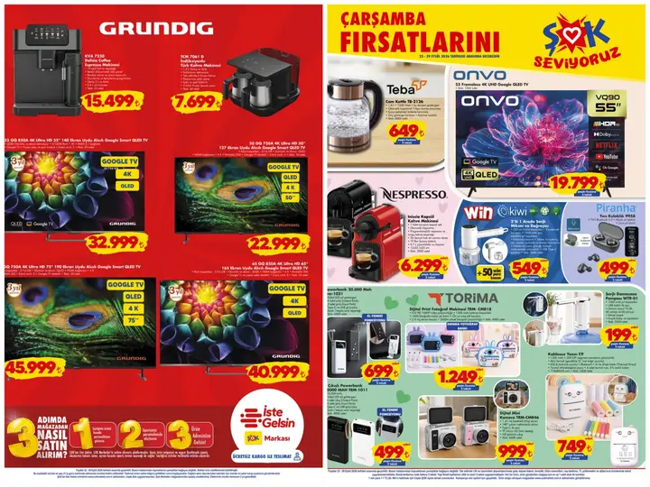 23 Eylül Şok Aktüel kataloğunda neler var?