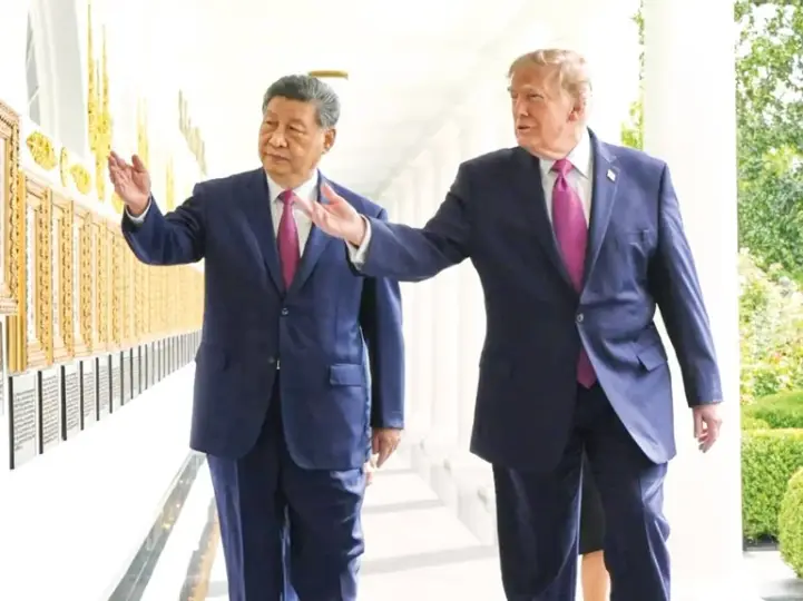 Trump ve Şi zirvesinde jest çok ilerleme az