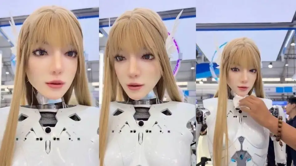 Yapay zeka ağlamayı öğrendi: Bu insansı robot gözyaşı dökebiliyor