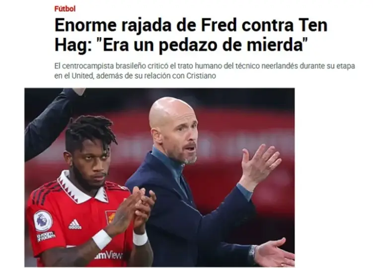 Fred, eski hocasına patladı Tam bir pislikti