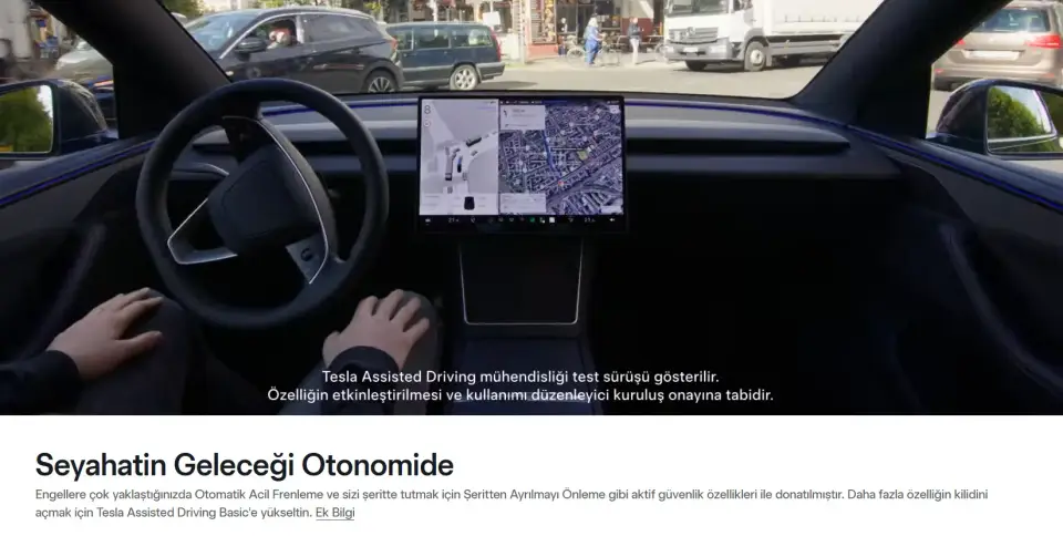 Tesla’dan Türkiye’de sürpriz hamle: Full Self-Driving adı tarihe karıştı!