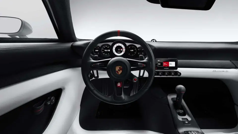 Porsche geleceğini gösterdi: Analog göstergeler başrolde