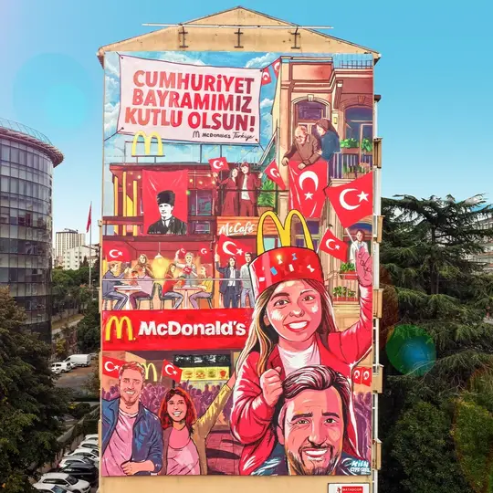 McDonald’s Türkiye’den Cumhuriyet’in 103. Yılına Renkli Kutlama