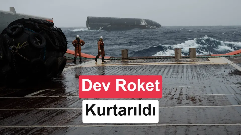 SpaceX, Starship roketini 24 günde Hint Okyanusu'ndan kurtardı