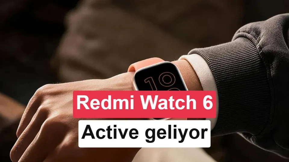Redmi Watch 6 Active akıllı saat modeli tanıtıldı