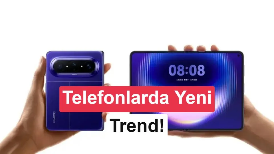 Apple'dan Xiaomi'ye: Geniş ekranlı katlanabilir telefon yarışı büyüyor