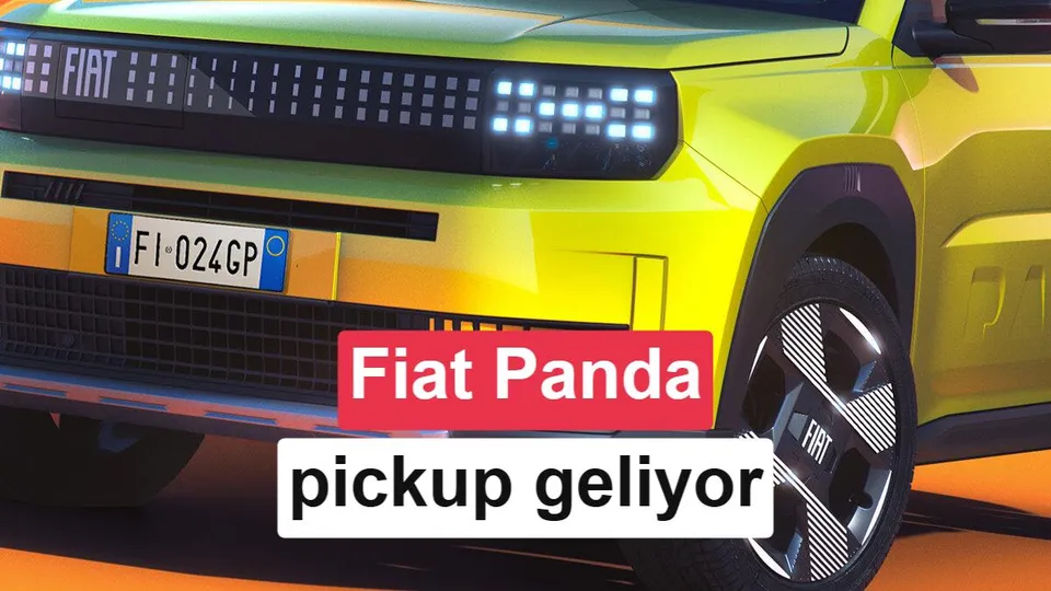 Fiat, Strada yerine yeni Panda pickup'ı tanıttı
