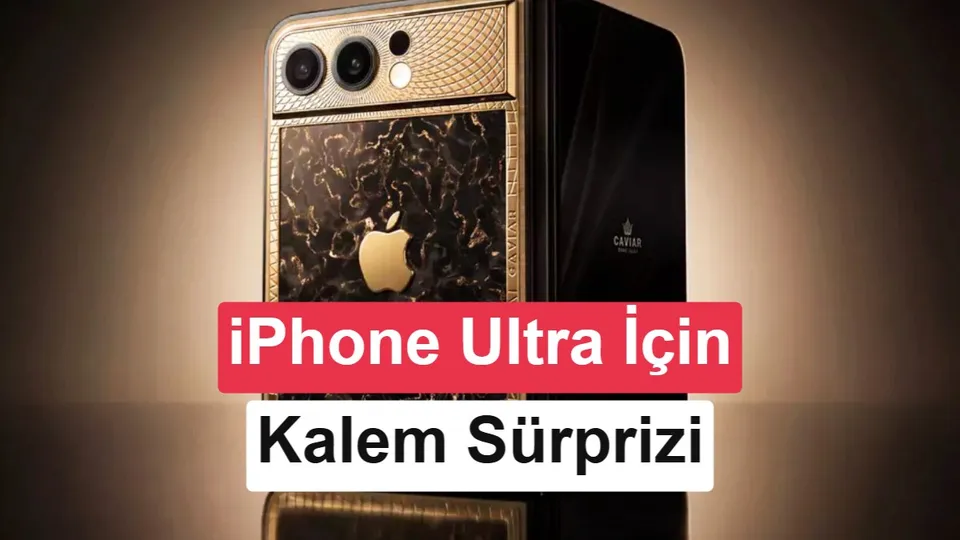 Apple, katlanabilir iPhone Ultra için özel Pencil geliştiriyor