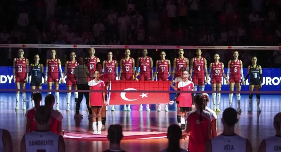 A Milli Kadın Voleybol Takımı sahaya çıkıyor