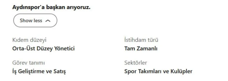 Bir zamanlar Süper Lig